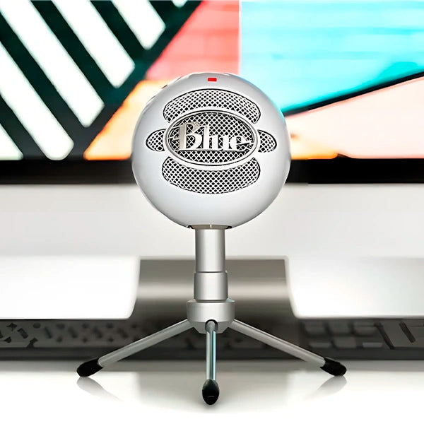 MICRÓFONO BLUE SNOWBALL ICE USB WHITE (F)