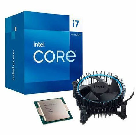 Procesador Intel Core i7-14700F Raptor Lake (LGA1700, 2.1/5.4 GHz, 20 Nucleos, 28 Hilos, 33 MB Cache, Sin Video (ON)