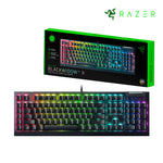 Teclado Gamer - Razer BlackWidow V4 (Green Switches) Mecánico - 100% FullSize RGB - USB 2.0 - Inglés - Black (ca) - Foto 1