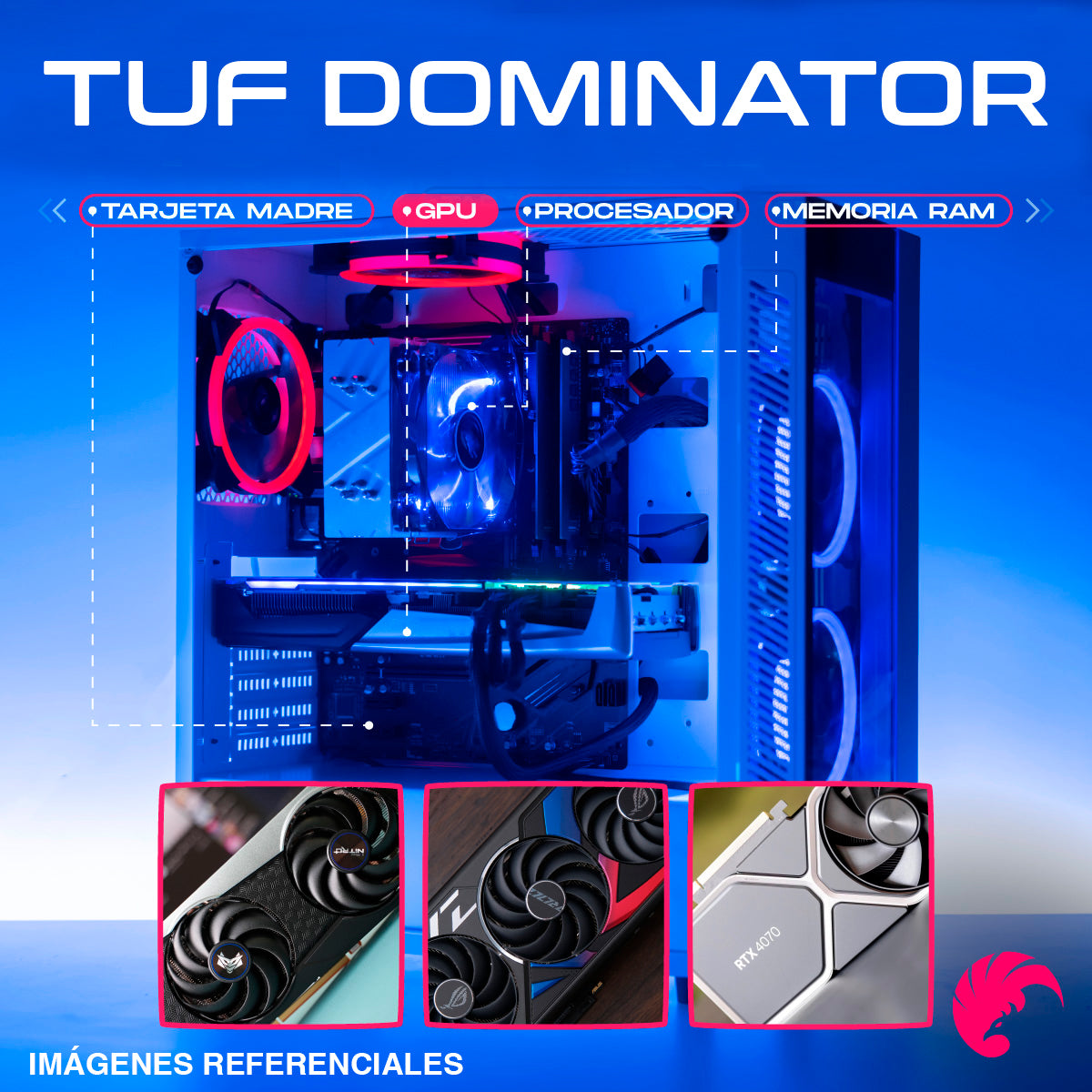 PC GAMER TUF DOMINATOR