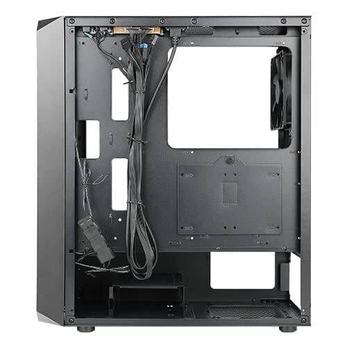 Gabinete Gamer Antec NX292 ARGB, Mid Tower, E-ATX, ATX, m-ATX, ITX, 4 Ventiladores, Negro (os)