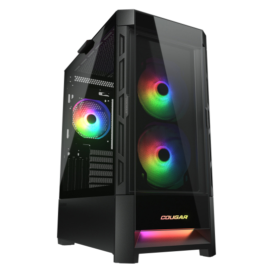Gabinete Gamer DUOFACE RGB BLACK 3 F/ARGB /MATX/SIN FUENTE COUGAR (ot)