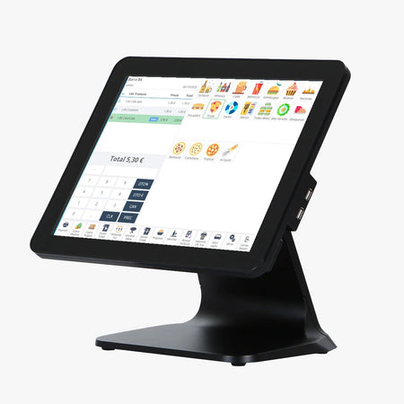 POS ONE T2-7R All-in-One Touch 15" | Intel Celeron J6412 | 8GB RAM | SSD 256GB | Wi-Fi | Bluetooth