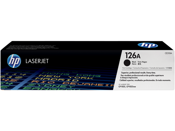 TONER HP 126A CE310A NEGRO
