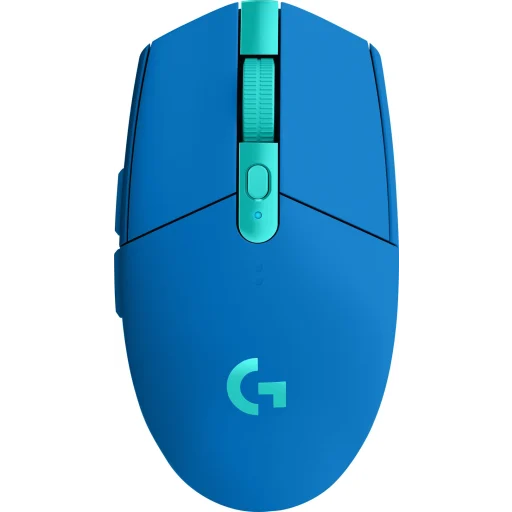 Logitech mouse G305 lighspeed gamer sensor HERO USB azul (INTCX)