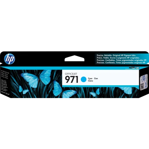 CARTRIDGE HP 971 CYAN 2500 PÁGINAS