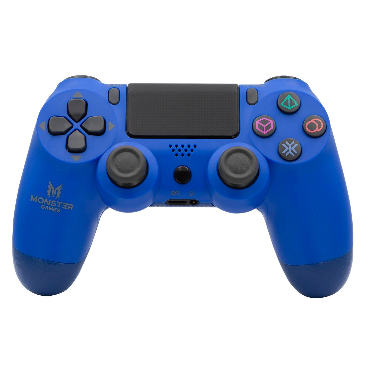 JOYSTICK PS4 BLUETOOTH MONSTER GAMES BLUE (F)