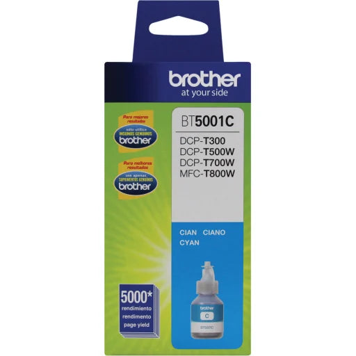 TINTA BROTHER BT5001C CYAN