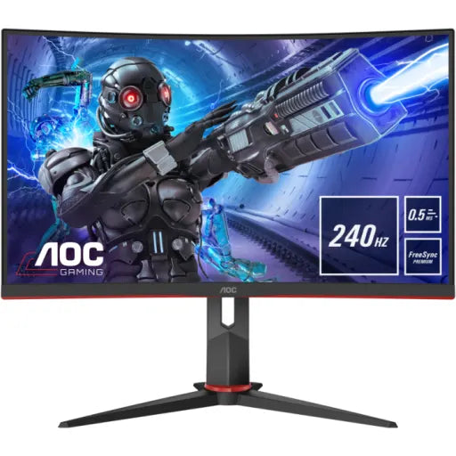 Monitor Gamer AOC C27G2Z, Curvo 27" FHD, 240Hz, 0.5ms,