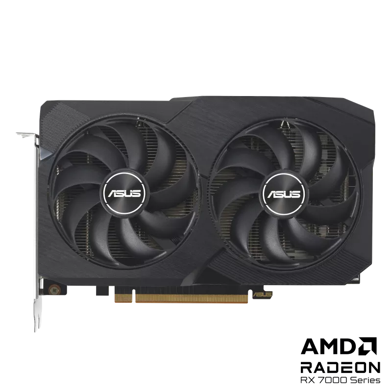 Tarjeta de Video ASUS DUAL AMD Radeon RX 7600 V2 OC Edition, 8GB GDDR6 (OP)