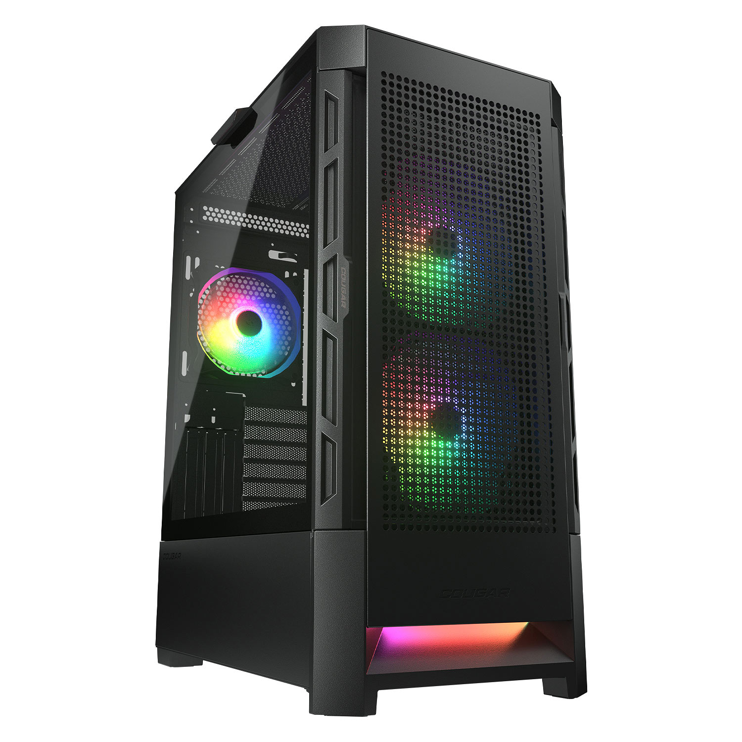 Gabinete Gamer DUOFACE RGB BLACK 3 F/ARGB /MATX/SIN FUENTE COUGAR (ot)