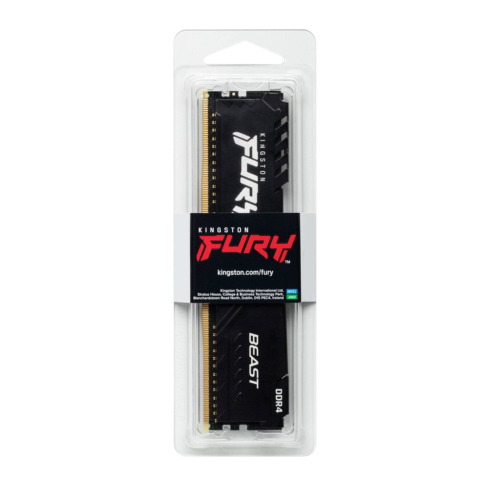 Memoria RAM Kingston Fury Beast 8GB DDR4 3200MHz CL16 DIMM para PC (op)