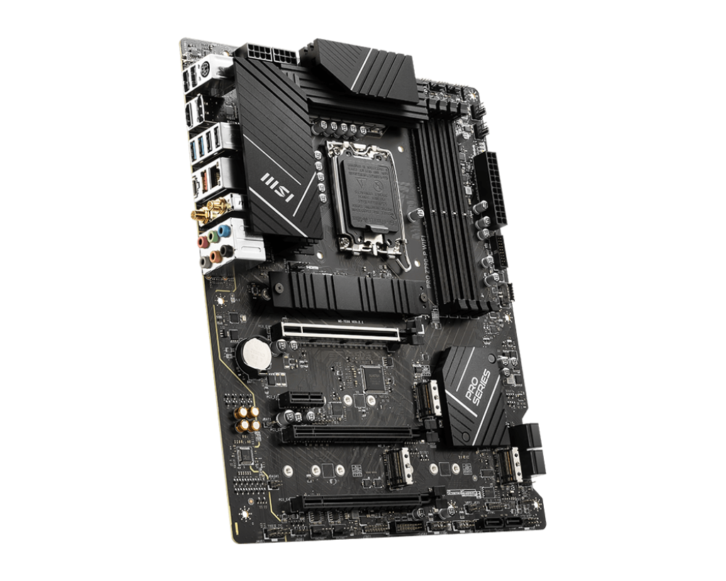 Placa Madre MSI PRO Z790-P WIFI DDR5, Intel LGA1700, 4xDDR5, HDMI, DP, 4x.M2, 6x SATA, Wi-Fi 6E, ATX (OP)