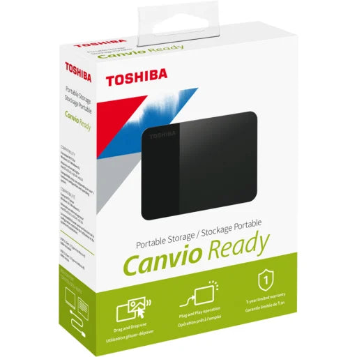 Toshiba 1TB Externo Canvio Basics Black A5