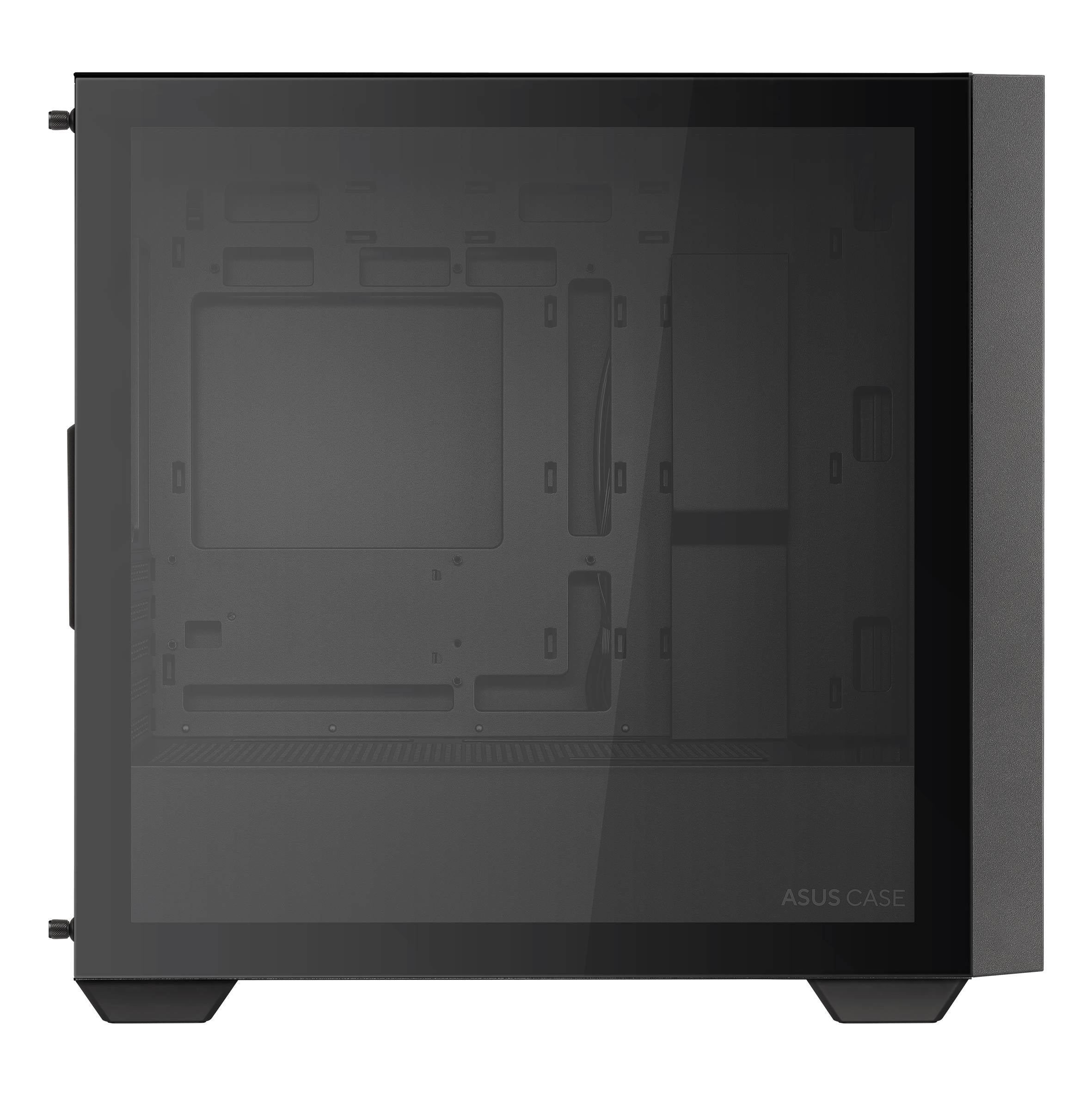 Gabinete Gamer A21 BLK FRONTAL MESH/ LATERAL Vidrio Temprano  Sin Fuente (ot)
