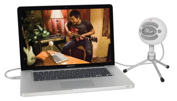 MICRÓFONO BLUE SNOWBALL ICE USB WHITE (F)