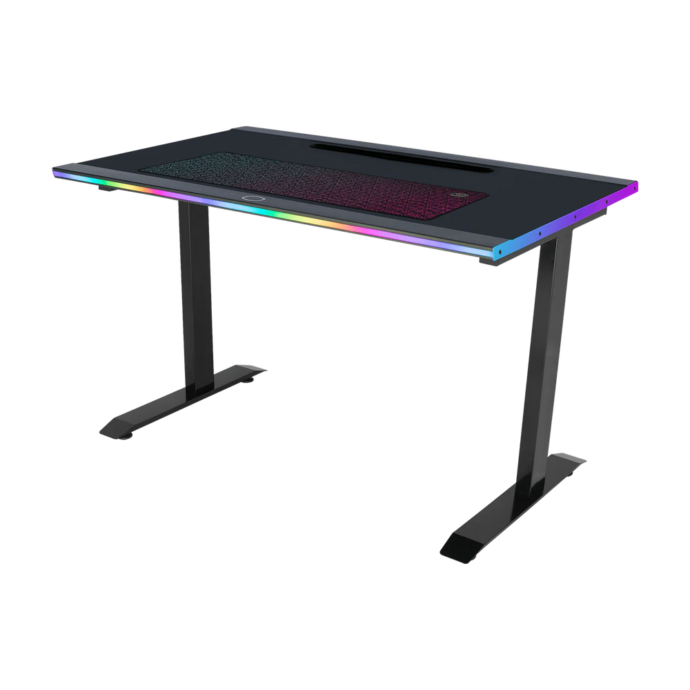 Escritorio Gamer Cooler Master GD120 ARGB 30th Anniversary Edition, 120 x 75cm, Incluye Mousepad(co)