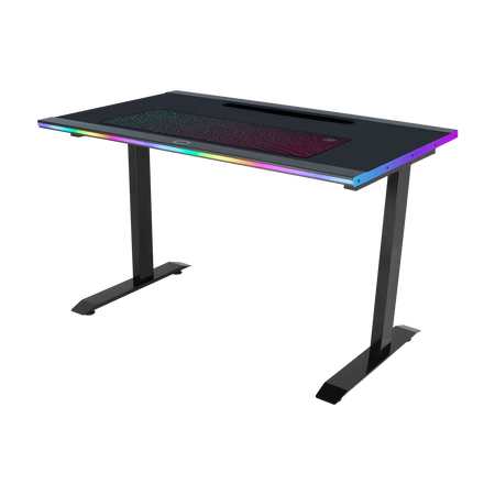 Escritorio Gamer Cooler Master GD120 ARGB 30th Anniversary Edition, 120 x 75cm, Incluye Mousepad(co)