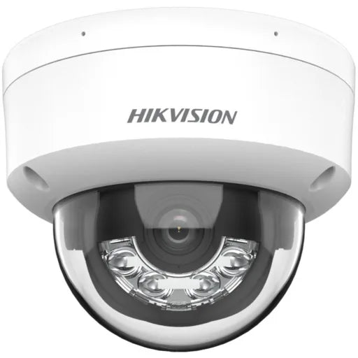 Cámara Hikvision Domo 2MP 2.8mm IP67 IK08 30mt MIC Dual LIght AcuSense (INTCMX)