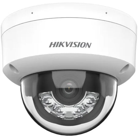 Cámara Hikvision Domo 2MP 2.8mm IP67 IK08 30mt MIC Dual LIght AcuSense (INTCMX)