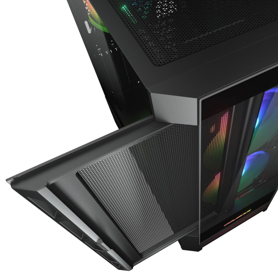 Gabinete Gamer DUOFACE RGB BLACK 3 F/ARGB /MATX/SIN FUENTE COUGAR (ot)
