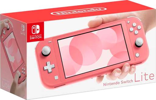 Consola Nintendo Switch Lite Edition, Coral