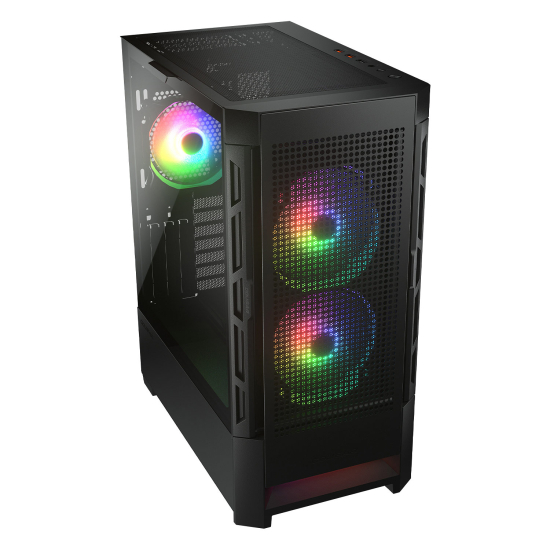 Gabinete Gamer DUOFACE RGB BLACK 3 F/ARGB /MATX/SIN FUENTE COUGAR (ot)
