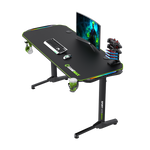 Escritorio Gamer GAMEMAX G140CM D140 CARBON RGB(co) - Foto 3