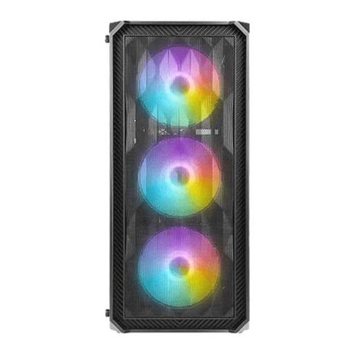 Gabinete Gamer Antec NX292 ARGB, Mid Tower, E-ATX, ATX, m-ATX, ITX, 4 Ventiladores, Negro (os)