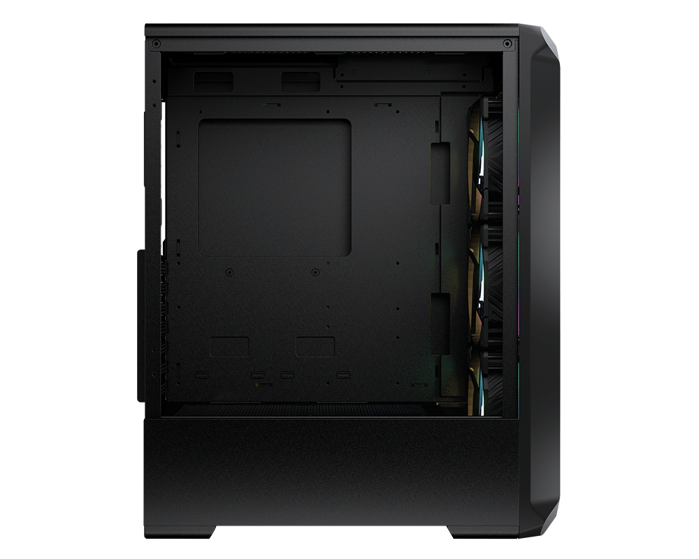 Gabinete Gamer ARCHON 2 MESH RGB BLACK 3 F PRONT/ 1 FAN REAR S/ FUENTE