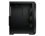 Gabinete Gamer ARCHON 2 MESH RGB BLACK 3 F PRONT/ 1 FAN REAR S/ FUENTE - Foto 5