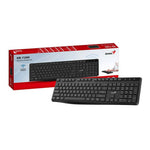 TECLADO INALÁMBRICO GENIUS KB-7200, COLOR NEGRO, RF 2.4GHZ - Foto 1