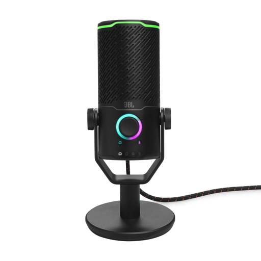 Micrófono para Streaming JBL Quantum Stream Studio, Condensador cardioide, USB (ex)