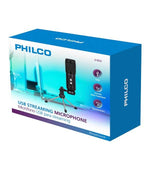 MICRÓFONO PROFESIONAL DE ESTUDIO USB CON TRIPODE PHILCO (rp) - Foto 3