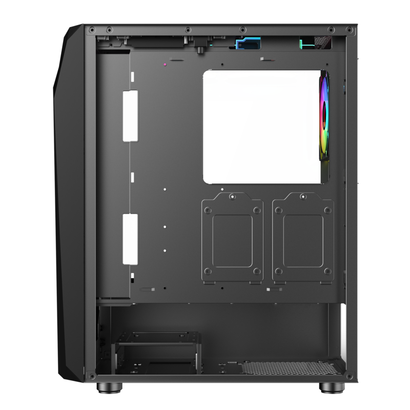 Gabinete Gamer TIME BANDIT/2 FAN TOP RGB 1 FAN REAR/SIN FUENTE GAMEMAX (os)