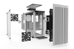 Gabinete Gamer be quiet! Pure Base 500DX White, ARGB Led, ATX, M-ATX, Mini-ITX (ca) - Foto 9