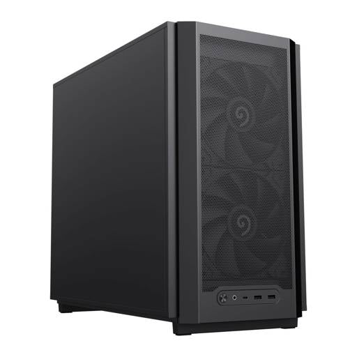 GABINETE MEDIO F36 DARK /2 FAN FRONT 1 FAB TRAS/MATX/S/ FUENTE GAMEMAX