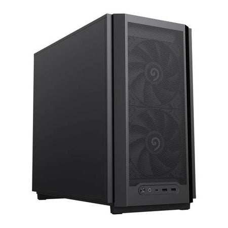 GABINETE MEDIO F36 DARK /2 FAN FRONT 1 FAB TRAS/MATX/S/ FUENTE GAMEMAX
