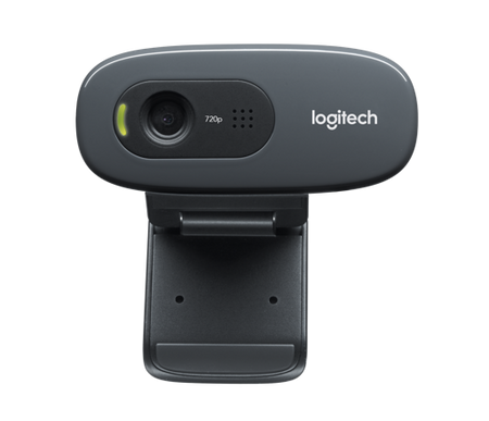 Webcam Logitech, 1080p, 60FPS, USB-C, 1.5m, Enfoque automático, Grafito (ex)