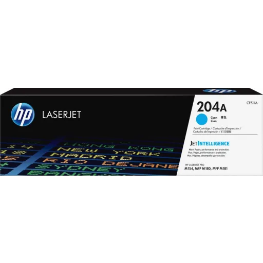 TÓNER HP 204A CF511A CYAN