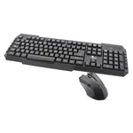 🟡 KIT TECLADO + MOUSE INALÁMBRICO XTECH XTK-309S | 2.4GHz | NEGRO | SIMPLICIDAD Y ORDEN (ca) - Foto 2