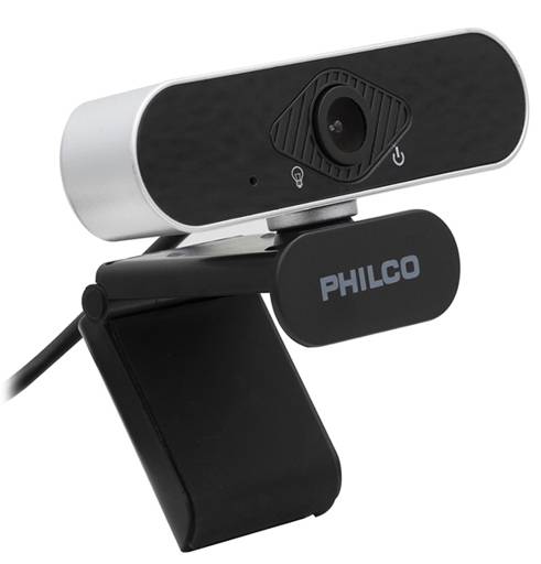 Webcam Philco 1080p, 30fps, Ángulo de Visión 110º, Cámara Web (ex)