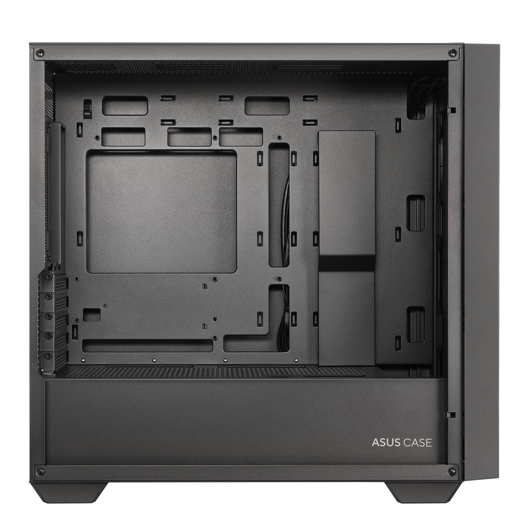 Gabinete Gamer A21 BLK FRONTAL MESH/ LATERAL Vidrio Temprano  Sin Fuente (ot)