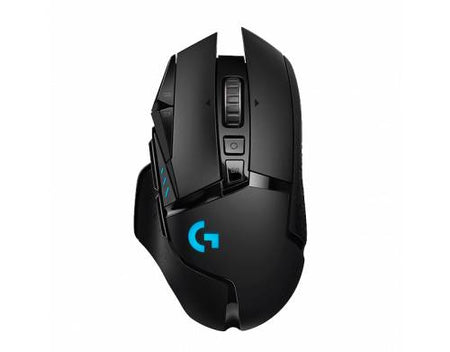 Mouse Gamer LOGITECH G502 Inalámbrico LIGHTSPEED negro/azul(ex)