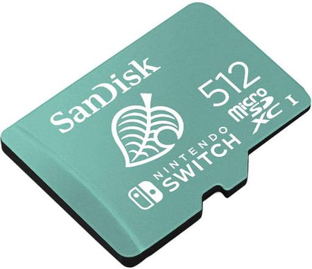Tarjeta MicroSD SanDisk de 512GB para Nintendo Switch (Class10, UHS-I U3)