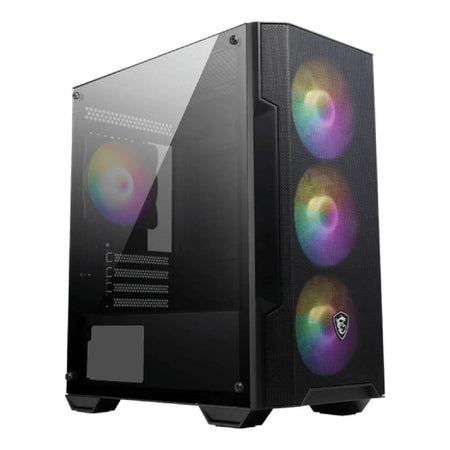 GABINETE GAMER MAG FORCE M100A/3FAN F 1 FAN TRASERO/SIN FUENTE MSI