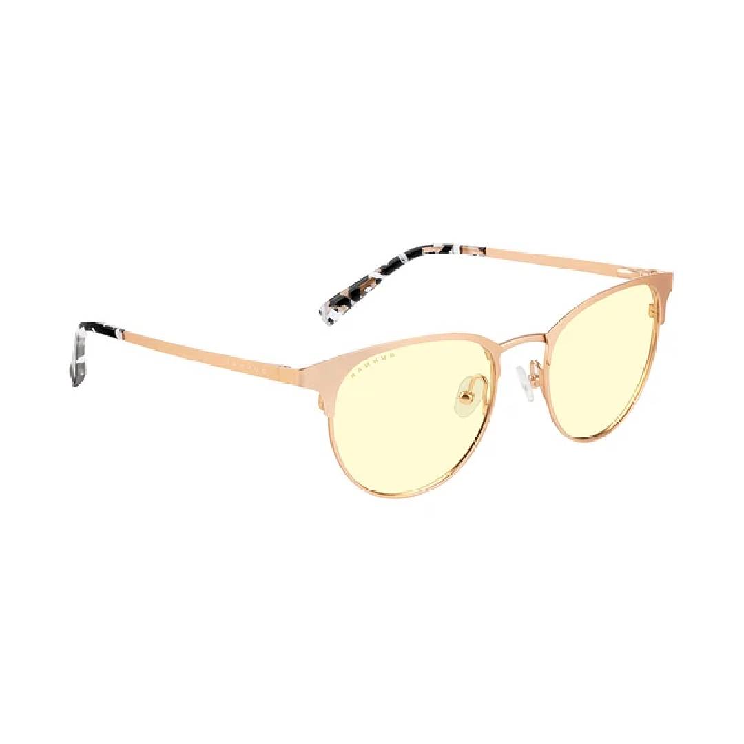 LENTES Gunnar Apex GOLD Marble Amber FOCUS