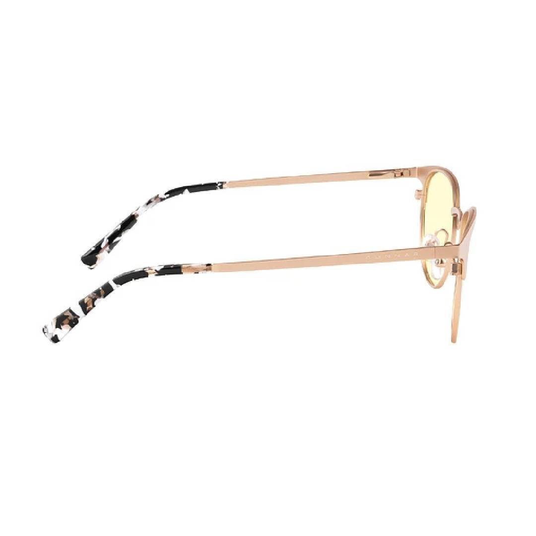 LENTES Gunnar Apex GOLD Marble Amber FOCUS