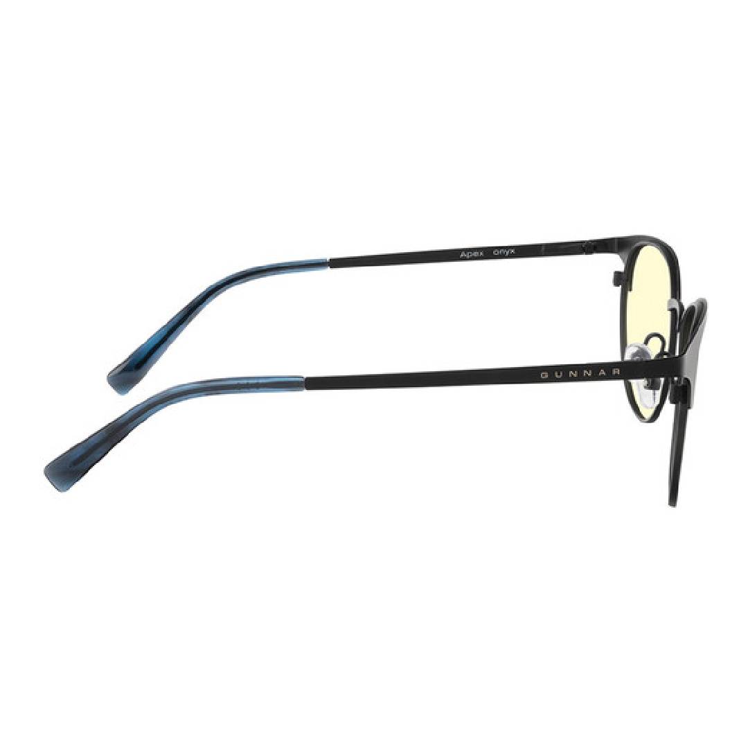 LENTES Gunnar Apex Onyx Navy Amber FOCUS