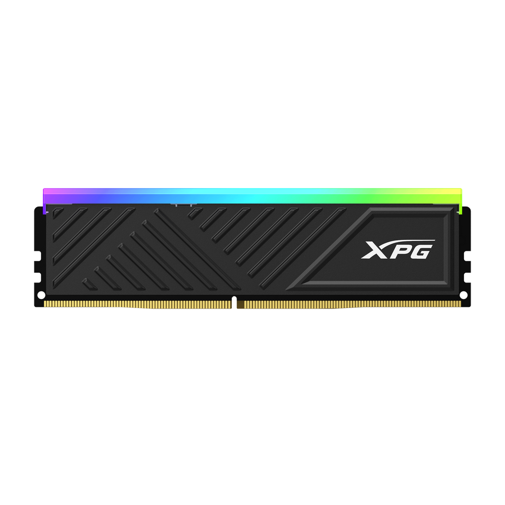 MEMORIA RAM XPG UDIMM DDR4 3200 MHX 16GB RGB D35G NEGRA (ca)